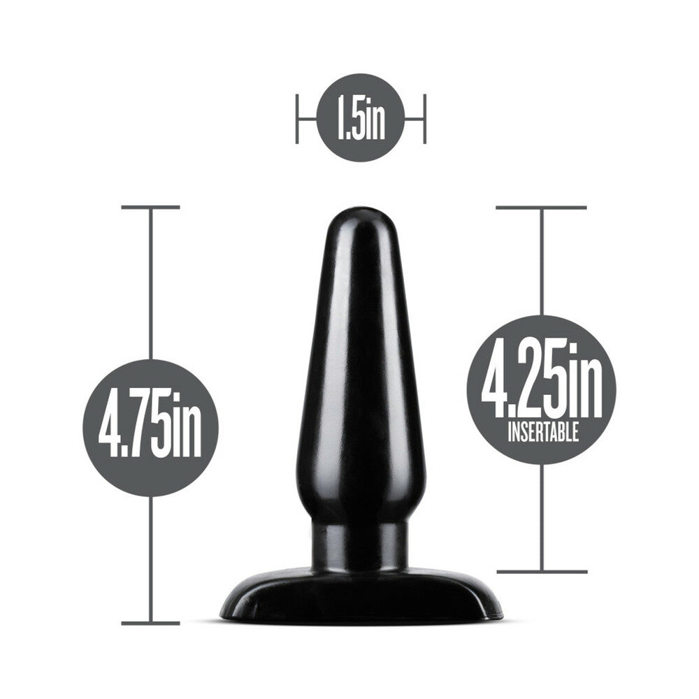 Anal Adventures Basic Anal Plug Medium Black - product image 5