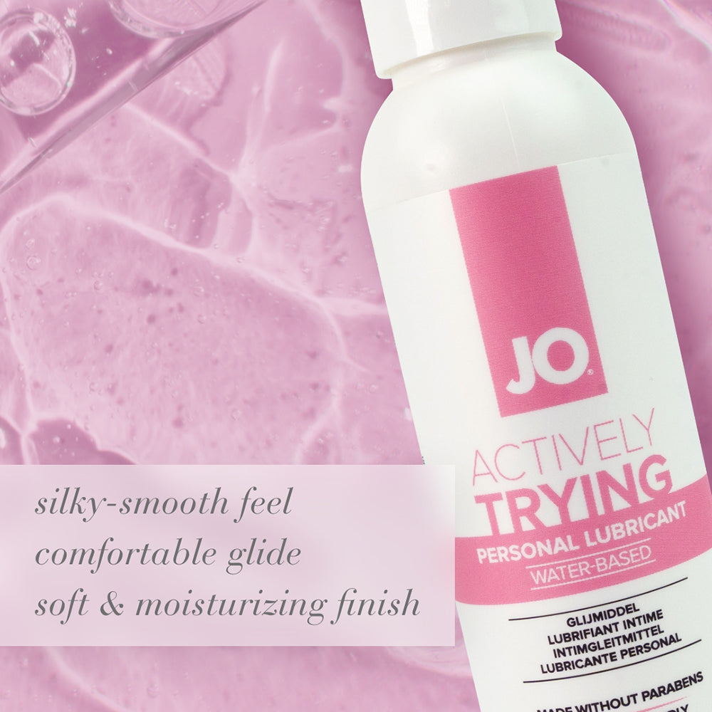 JO Actively Trying Paraben-Free Water-Based Lubricant 4 oz. - product image 5