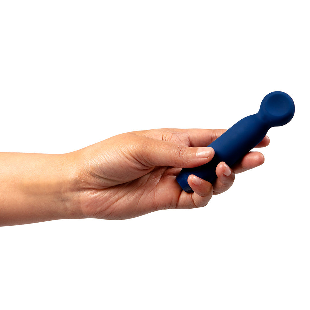 Je Joue Vita Rechargeable Silicone Wand Tip Bullet Vibrator Cobalt Blue - product image 3