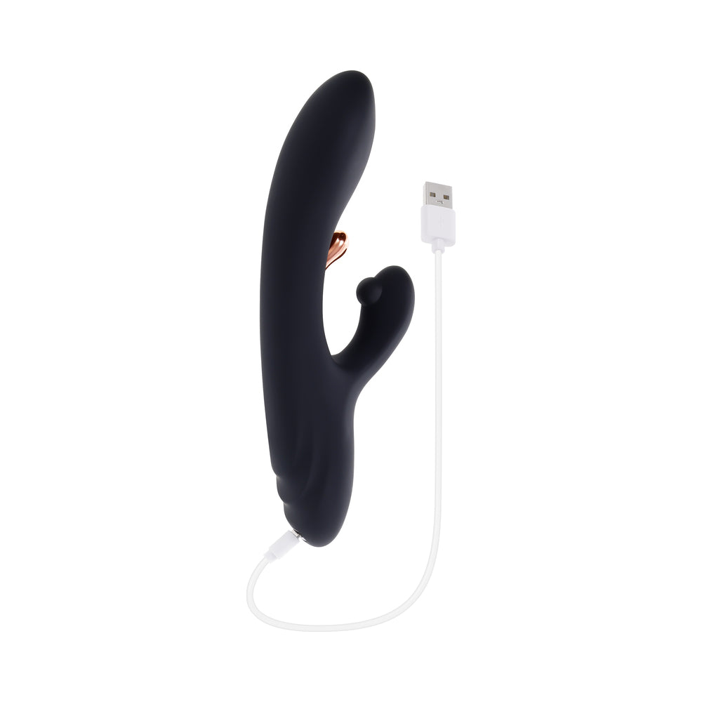 Playboy Aureus Rechargeable Silicone Rabbit Vibrator 2 AM - product image 8