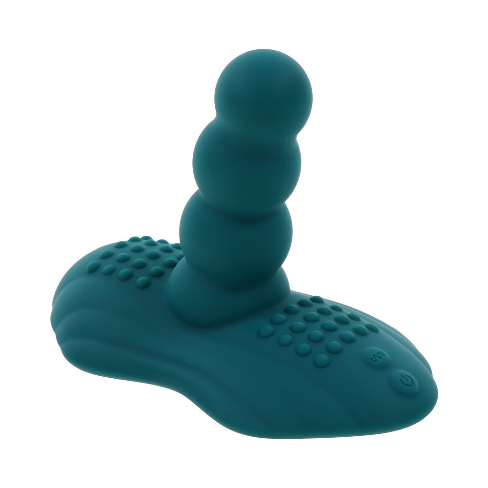 Playboy Have A Seat Rechargeable Silicone Remote-Controlled Vibrating Grind Pad Deep Teal - product image 9