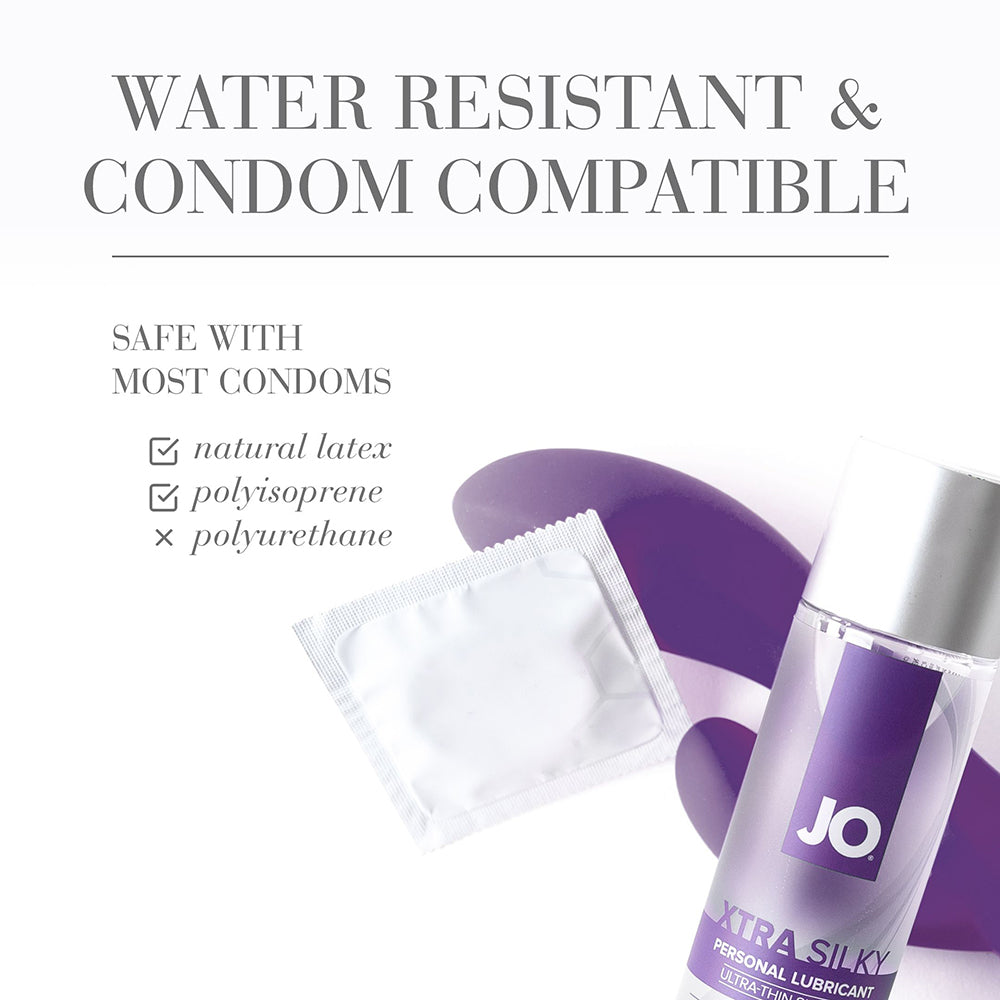 JO Xtra Silky Silicone Lubricant 4 oz. - product image 3