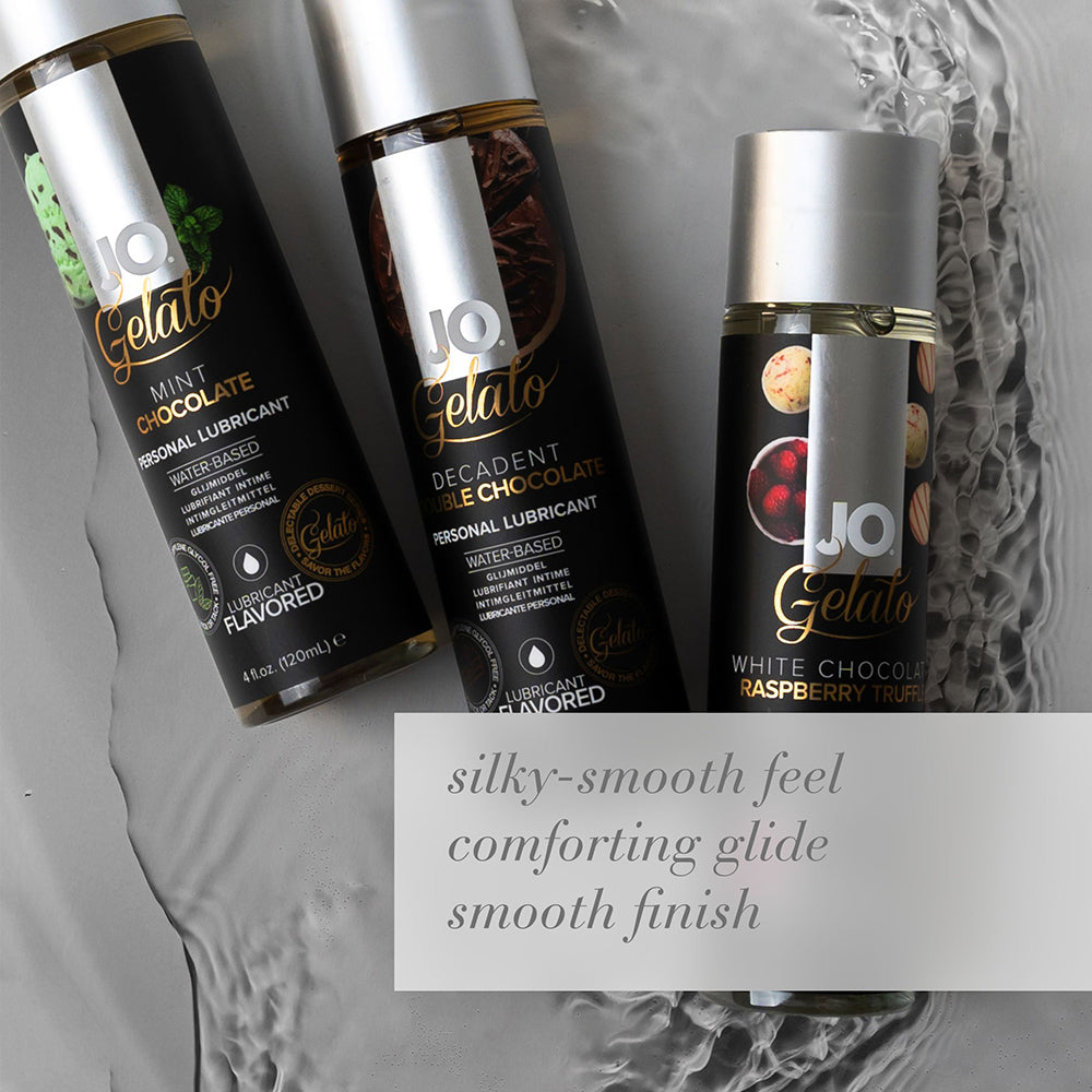 JO Gelato Mint Chocolate Flavored Water-Based Lubricant 4 oz. - product image 4