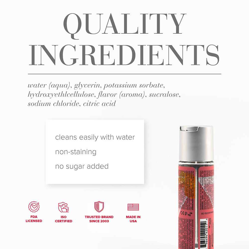 JO Cocktails Cosmopolitan Flavored Water-Based Lubricant 2 oz. - product image 3