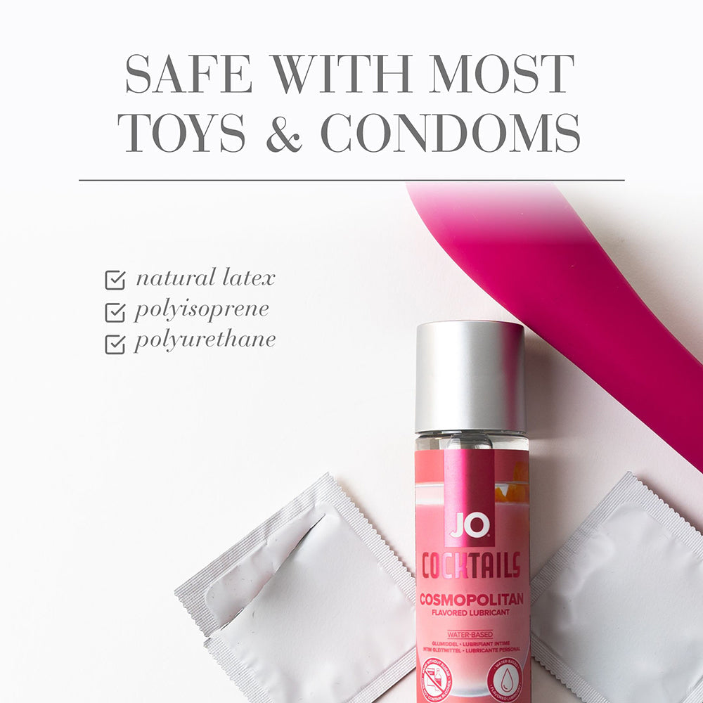 JO Cocktails Cosmopolitan Flavored Water-Based Lubricant 2 oz. - product image 4