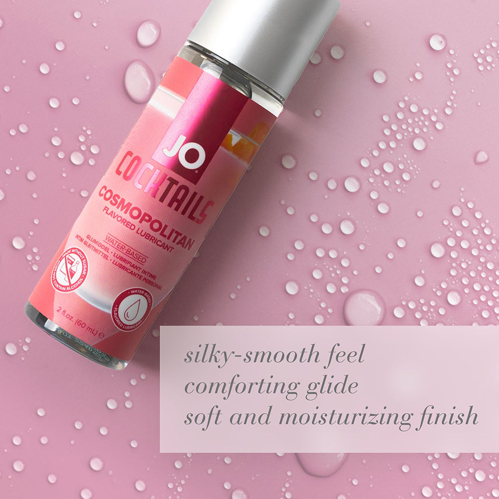JO Cocktails Cosmopolitan Flavored Water-Based Lubricant 2 oz. - product image 5