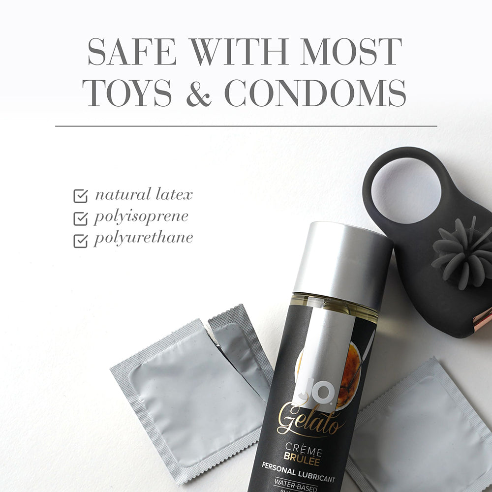 JO Gelato Creme Brulee Flavored Water-Based Lubricant 1 oz. - product image 3