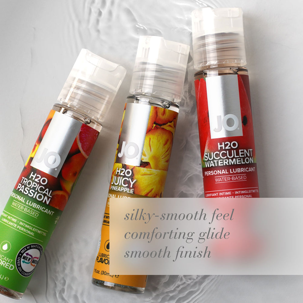 JO H2O Tropical Passion Flavored Water-Based Lubricant 1 oz. - product image 4