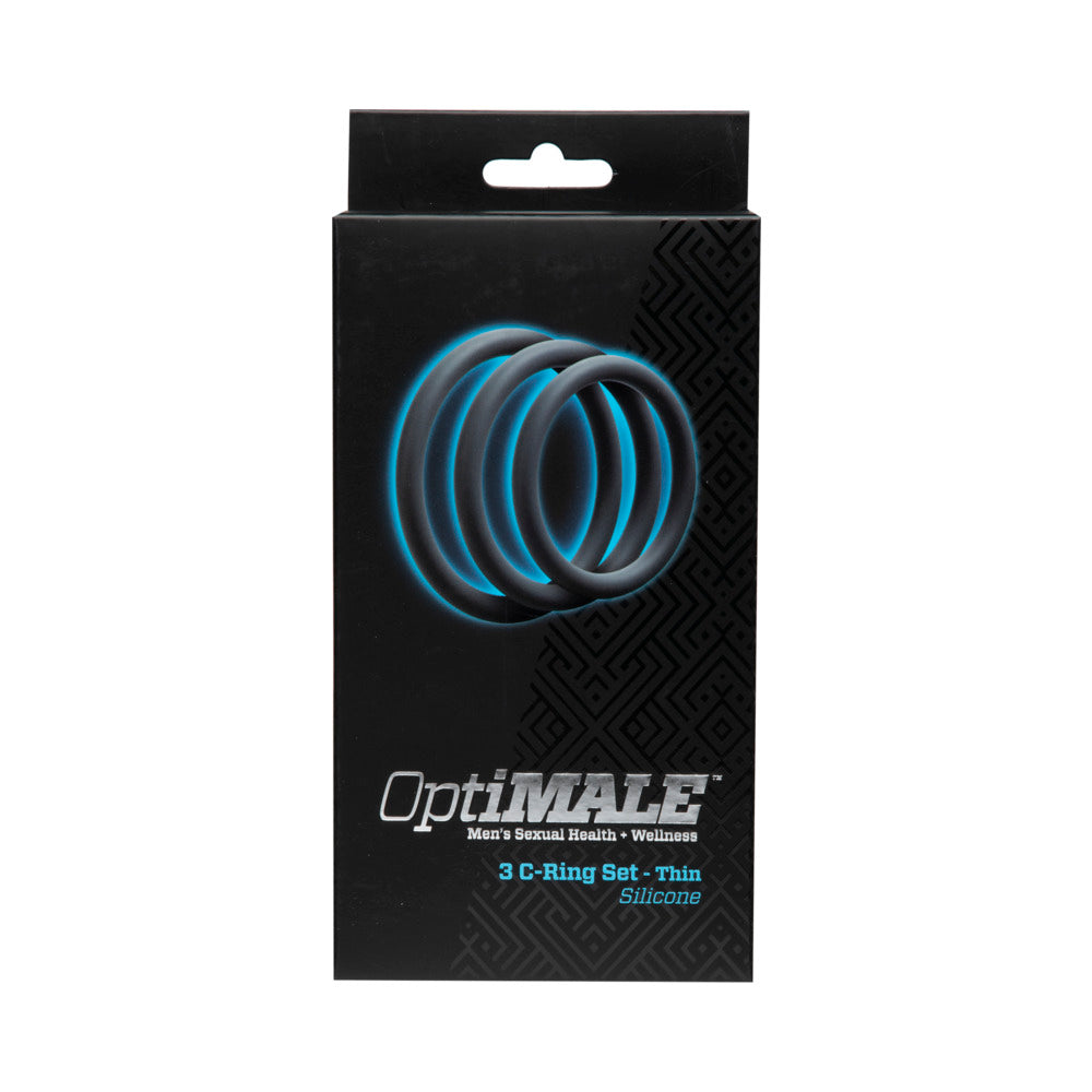 OptiMALE - 3 C-Ring Set - Thin Slate - product image 3