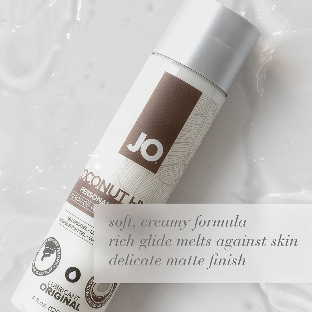 JO Coconut Hybrid Original Lubricant 4 oz. - product image 3