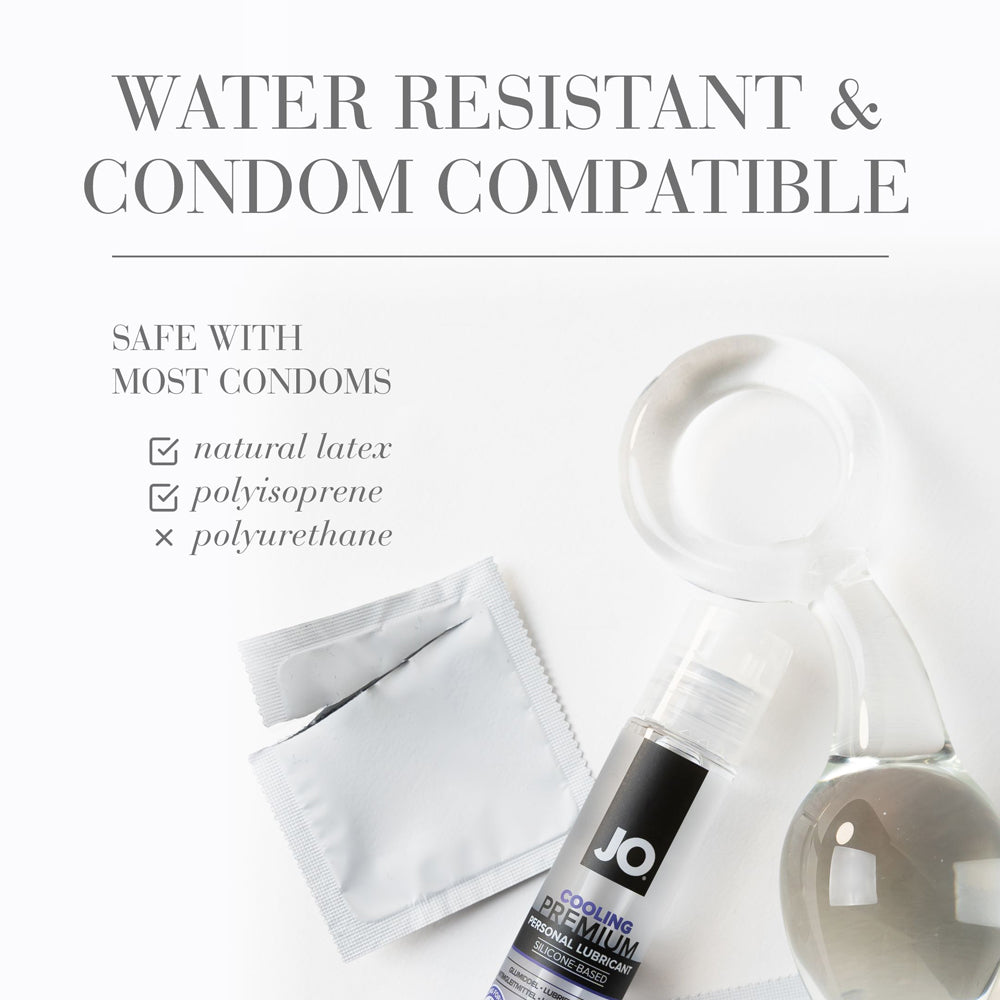 JO Premium Cooling Silicone-Based Lubricant 2 oz. - product image 3