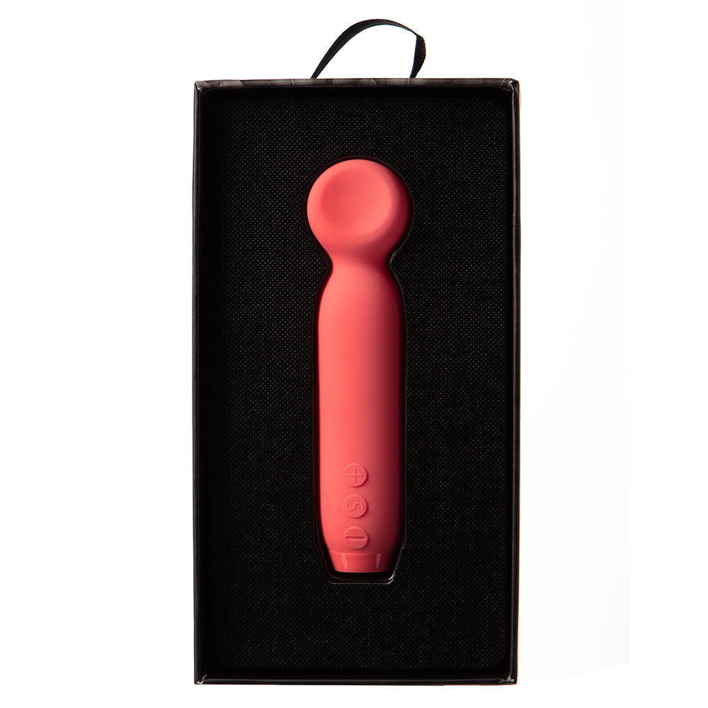 Je Joue Vita Rechargeable Silicone Wand Tip Bullet Vibrator Watermelon Pink - product image 6