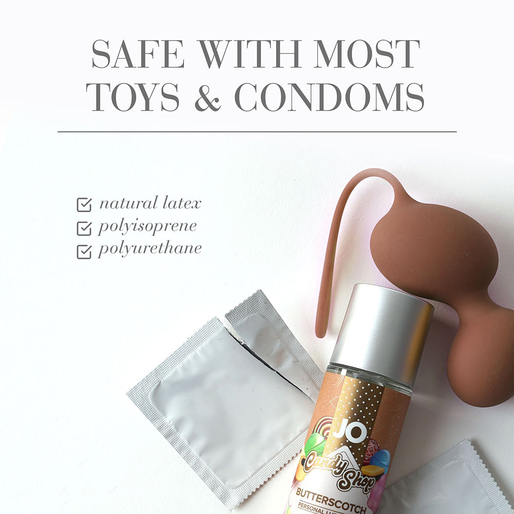 JO Candy Shop Butterscotch Flavored Water-Based Lubricant 2 oz. - product image 4